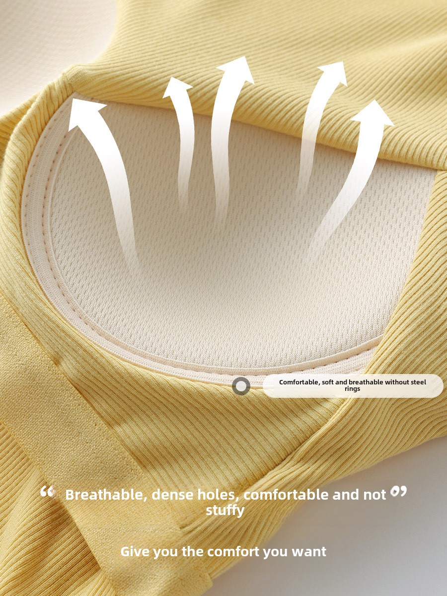 2025 Summer Women Strappy Tank - огляд і ціна T Shirt Bra Seamless