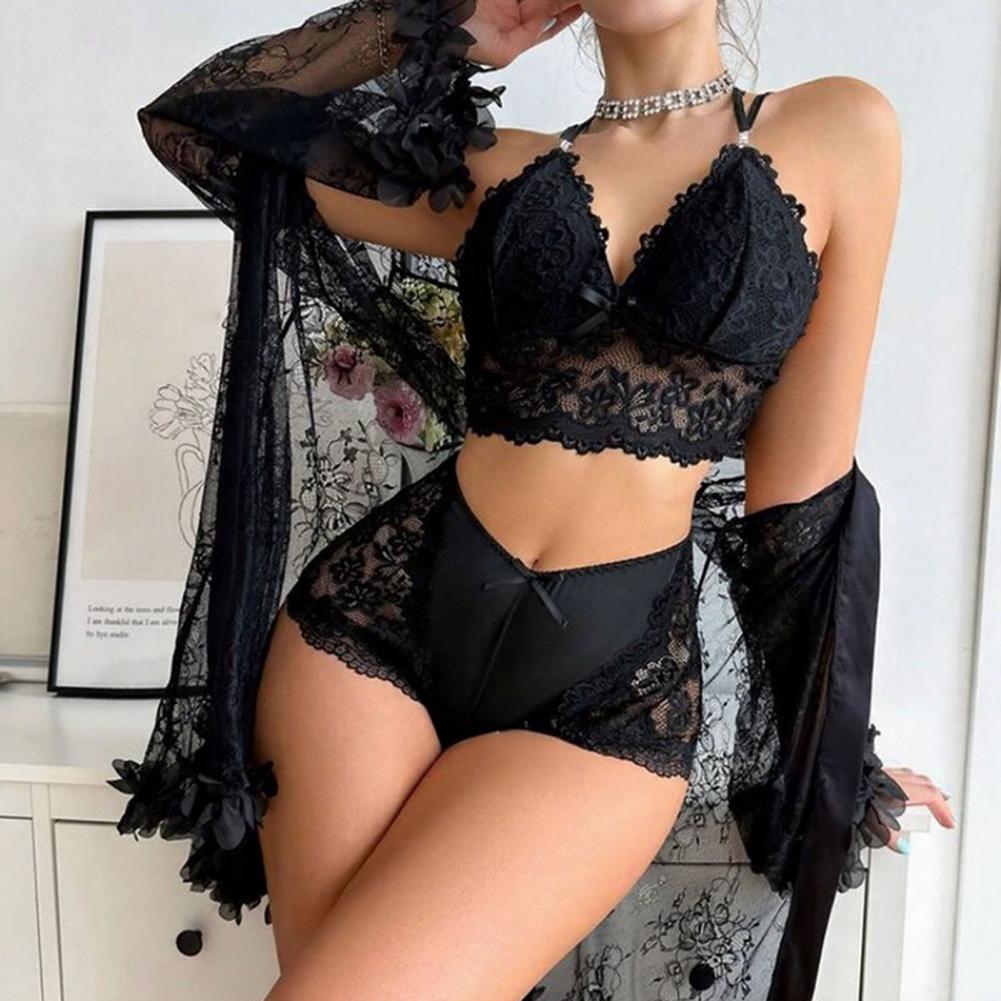 Sexy See Through Mesh Sleepwea - огляд і ціна Sheer Mesh Bra